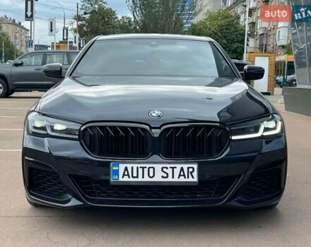 Синий БМВ 5 Серия, объемом двигателя 4.4 л и пробегом 67 тыс. км за 47900 $, фото 1 на Automoto.ua