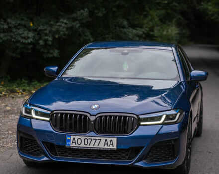 Синій БМВ 5 Серія, об'ємом двигуна 3 л та пробігом 173 тис. км за 55000 $, фото 6 на Automoto.ua