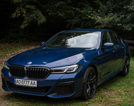 Синій БМВ 5 Серія, об'ємом двигуна 3 л та пробігом 173 тис. км за 55000 $, фото 46 на Automoto.ua