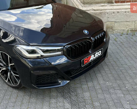 Синий БМВ 5 Серия, объемом двигателя 2 л и пробегом 55 тыс. км за 49900 $, фото 1 на Automoto.ua