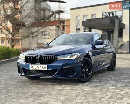 Синий БМВ 5 Серия, объемом двигателя 3 л и пробегом 181 тыс. км за 42500 $, фото 4 на Automoto.ua