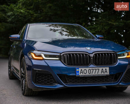 Синій БМВ 5 Серія, об'ємом двигуна 3 л та пробігом 173 тис. км за 55000 $, фото 5 на Automoto.ua