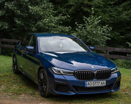 Синій БМВ 5 Серія, об'ємом двигуна 3 л та пробігом 173 тис. км за 55000 $, фото 52 на Automoto.ua