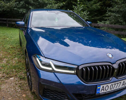 Синій БМВ 5 Серія, об'ємом двигуна 3 л та пробігом 173 тис. км за 55000 $, фото 11 на Automoto.ua