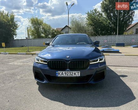 Синий БМВ 5 Серия, объемом двигателя 2.99 л и пробегом 89 тыс. км за 71000 $, фото 1 на Automoto.ua