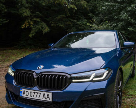 Синій БМВ 5 Серія, об'ємом двигуна 3 л та пробігом 173 тис. км за 55000 $, фото 10 на Automoto.ua