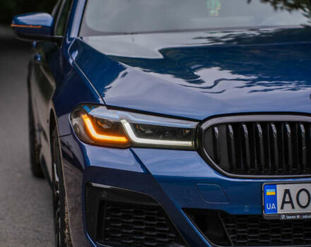 Синій БМВ 5 Серія, об'ємом двигуна 3 л та пробігом 173 тис. км за 55000 $, фото 4 на Automoto.ua