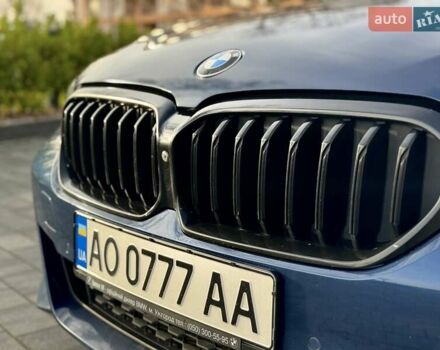 Синий БМВ 5 Серия, объемом двигателя 3 л и пробегом 181 тыс. км за 42500 $, фото 10 на Automoto.ua
