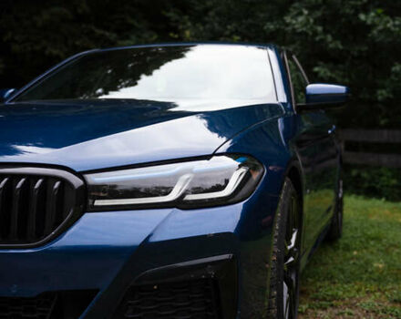 Синій БМВ 5 Серія, об'ємом двигуна 3 л та пробігом 173 тис. км за 55000 $, фото 12 на Automoto.ua