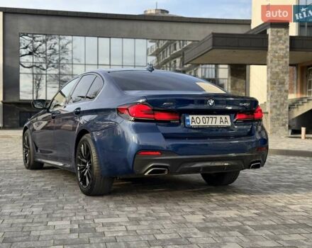 Синий БМВ 5 Серия, объемом двигателя 3 л и пробегом 181 тыс. км за 42500 $, фото 14 на Automoto.ua