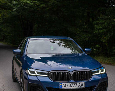 Синій БМВ 5 Серія, об'ємом двигуна 3 л та пробігом 173 тис. км за 55000 $, фото 7 на Automoto.ua