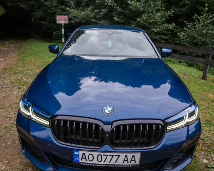 Синій БМВ 5 Серія, об'ємом двигуна 3 л та пробігом 173 тис. км за 55000 $, фото 13 на Automoto.ua