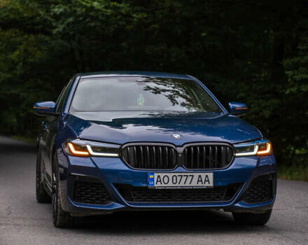 Синій БМВ 5 Серія, об'ємом двигуна 3 л та пробігом 173 тис. км за 55000 $, фото 8 на Automoto.ua