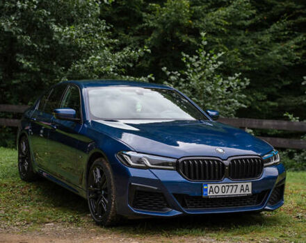 Синій БМВ 5 Серія, об'ємом двигуна 3 л та пробігом 173 тис. км за 55000 $, фото 50 на Automoto.ua