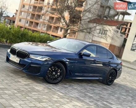 Синий БМВ 5 Серия, объемом двигателя 3 л и пробегом 181 тыс. км за 42500 $, фото 5 на Automoto.ua