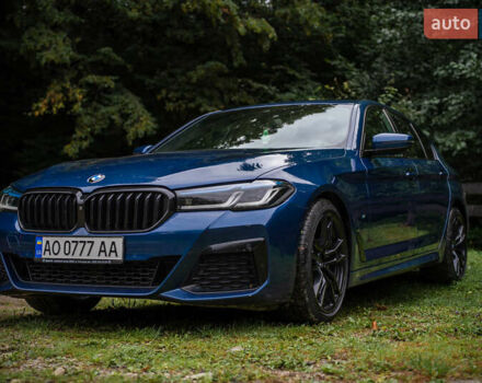 Синій БМВ 5 Серія, об'ємом двигуна 3 л та пробігом 173 тис. км за 55000 $, фото 45 на Automoto.ua