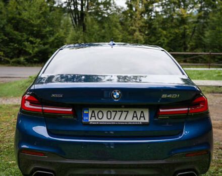 Синій БМВ 5 Серія, об'ємом двигуна 3 л та пробігом 173 тис. км за 55000 $, фото 44 на Automoto.ua