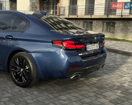 Синий БМВ 5 Серия, объемом двигателя 3 л и пробегом 181 тыс. км за 42500 $, фото 25 на Automoto.ua