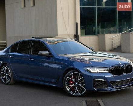 Синий БМВ 5 Серия, объемом двигателя 3 л и пробегом 87 тыс. км за 53000 $, фото 3 на Automoto.ua
