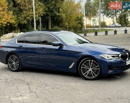 Синий БМВ 5 Серия, объемом двигателя 2 л и пробегом 30 тыс. км за 41000 $, фото 2 на Automoto.ua