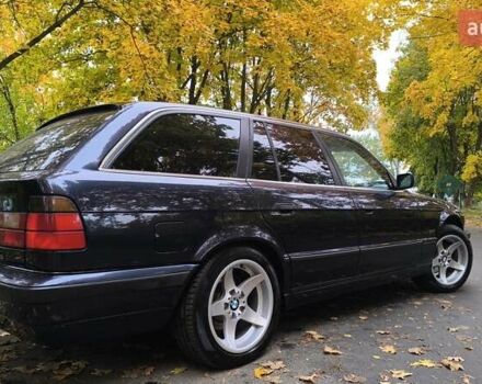 Синий БМВ 5 Серия, объемом двигателя 2.5 л и пробегом 335 тыс. км за 4555 $, фото 10 на Automoto.ua