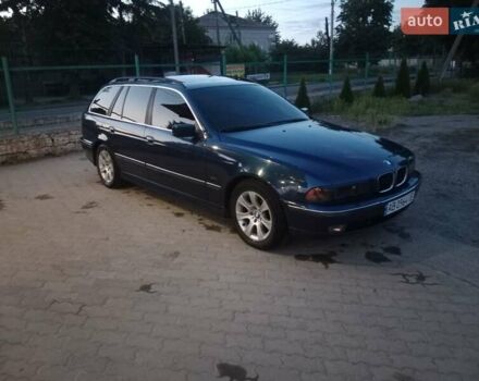 Синий БМВ 5 Серия, объемом двигателя 2.93 л и пробегом 400 тыс. км за 5500 $, фото 1 на Automoto.ua