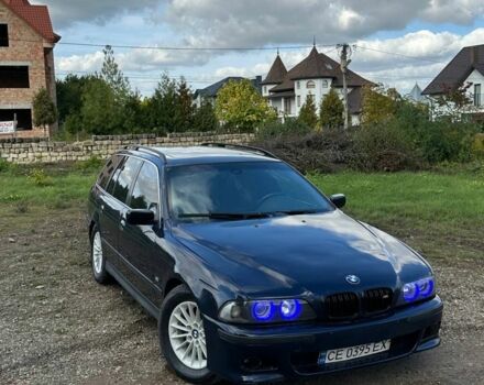 Синий БМВ 5 Серия, объемом двигателя 2.5 л и пробегом 300 тыс. км за 3450 $, фото 2 на Automoto.ua