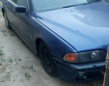 Синий БМВ 5 Серия, объемом двигателя 2.5 л и пробегом 298 тыс. км за 1200 $, фото 2 на Automoto.ua