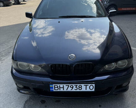 Синий БМВ 5 Серия, объемом двигателя 2.49 л и пробегом 185 тыс. км за 3500 $, фото 4 на Automoto.ua