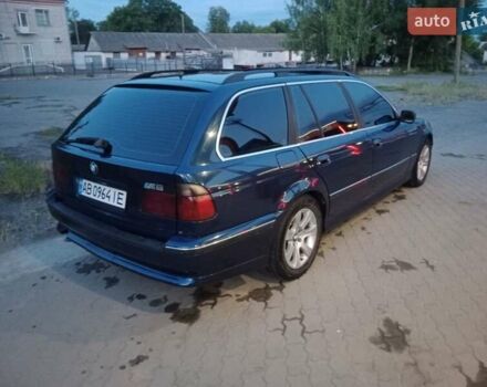 Синий БМВ 5 Серия, объемом двигателя 2.93 л и пробегом 400 тыс. км за 5500 $, фото 4 на Automoto.ua