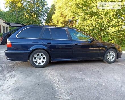 Синий БМВ 5 Серия, объемом двигателя 2.5 л и пробегом 400 тыс. км за 4300 $, фото 2 на Automoto.ua