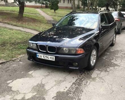 Синий БМВ 5 Серия, объемом двигателя 2.5 л и пробегом 400 тыс. км за 4300 $, фото 1 на Automoto.ua