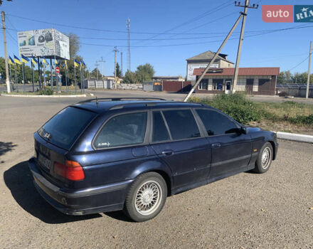 Синий БМВ 5 Серия, объемом двигателя 2.5 л и пробегом 352 тыс. км за 2600 $, фото 5 на Automoto.ua