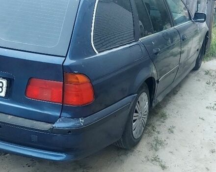 Синий БМВ 5 Серия, объемом двигателя 2.5 л и пробегом 298 тыс. км за 1200 $, фото 3 на Automoto.ua