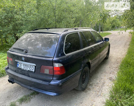 Синий БМВ 5 Серия, объемом двигателя 3 л и пробегом 400 тыс. км за 3550 $, фото 2 на Automoto.ua