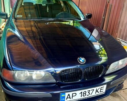 Синий БМВ 5 Серия, объемом двигателя 2.5 л и пробегом 450 тыс. км за 3500 $, фото 2 на Automoto.ua