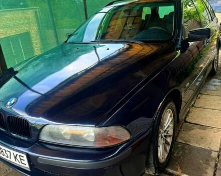 Синий БМВ 5 Серия, объемом двигателя 2.5 л и пробегом 450 тыс. км за 3500 $, фото 4 на Automoto.ua