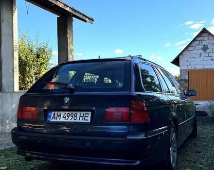 Синий БМВ 5 Серия, объемом двигателя 2 л и пробегом 400 тыс. км за 3700 $, фото 1 на Automoto.ua