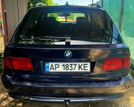 Синий БМВ 5 Серия, объемом двигателя 2.5 л и пробегом 450 тыс. км за 3500 $, фото 3 на Automoto.ua