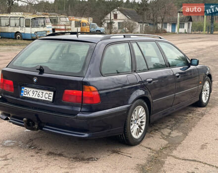 Синий БМВ 5 Серия, объемом двигателя 2.5 л и пробегом 367 тыс. км за 3850 $, фото 2 на Automoto.ua