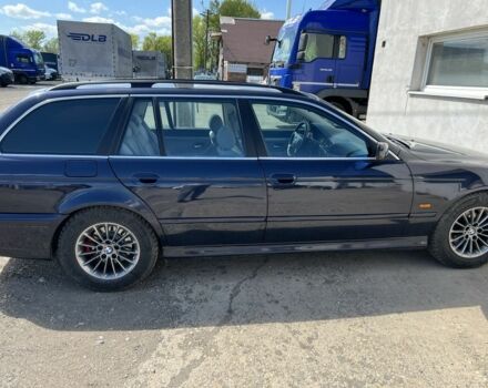 Синий БМВ 5 Серия, объемом двигателя 2.5 л и пробегом 393 тыс. км за 8000 $, фото 5 на Automoto.ua