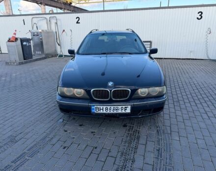 Синій БМВ 5 Серія, об'ємом двигуна 3 л та пробігом 396 тис. км за 4400 $, фото 1 на Automoto.ua