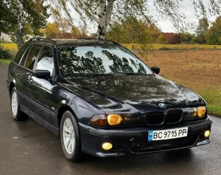 Синий БМВ 5 Серия, объемом двигателя 2.5 л и пробегом 489 тыс. км за 3100 $, фото 2 на Automoto.ua