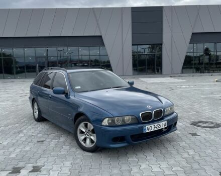Синий БМВ 5 Серия, объемом двигателя 2 л и пробегом 300 тыс. км за 3900 $, фото 1 на Automoto.ua