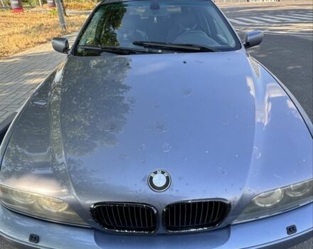 Синий БМВ 5 Серия, объемом двигателя 2.5 л и пробегом 430 тыс. км за 3000 $, фото 2 на Automoto.ua