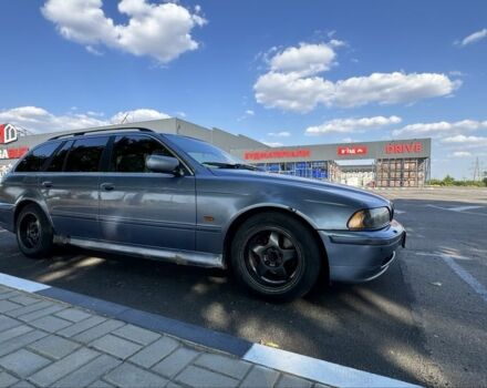 Синий БМВ 5 Серия, объемом двигателя 2.5 л и пробегом 430 тыс. км за 3000 $, фото 3 на Automoto.ua