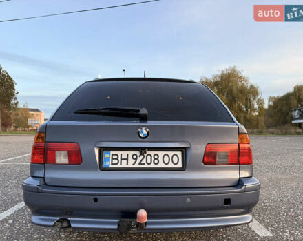 Синий БМВ 5 Серия, объемом двигателя 2.5 л и пробегом 318 тыс. км за 6500 $, фото 4 на Automoto.ua