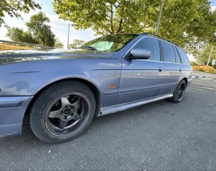 Синий БМВ 5 Серия, объемом двигателя 2.5 л и пробегом 430 тыс. км за 3000 $, фото 1 на Automoto.ua