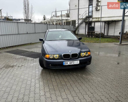 Синий БМВ 5 Серия, объемом двигателя 2.5 л и пробегом 482 тыс. км за 4500 $, фото 1 на Automoto.ua