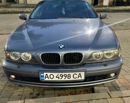 Синий БМВ 5 Серия, объемом двигателя 2.5 л и пробегом 350 тыс. км за 4500 $, фото 5 на Automoto.ua